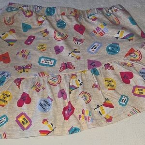 Girls Skort sz 8  365 kids multi colored